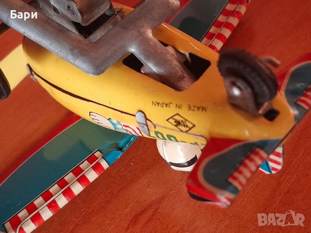 Стара рядка играчка ЦИРКОВ САМОЛЕТ CP-007-Япония, снимка 9 - Колекции - 43483917