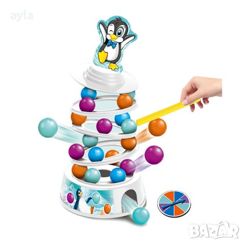 Баланс игра пингвин с топки 🐧, снимка 2 - Игри и пъзели - 43354373