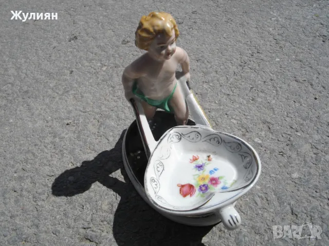 СТАР БЪЛГАРСКИ ПОРЦЕЛАН СИП , снимка 3 - Антикварни и старинни предмети - 49870478