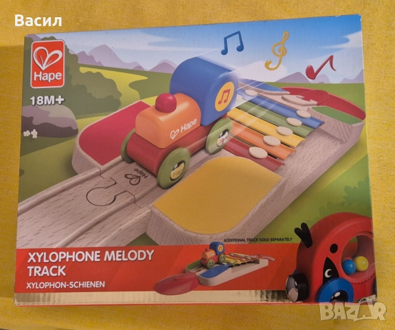 Hape Влакче звуците на ксилофона