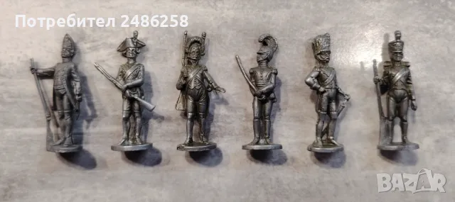 Метални фигурки - войници от Киндер яйца 6 Серии, снимка 4 - Колекции - 49995800