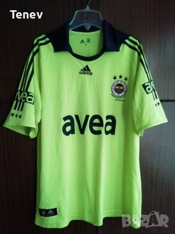 Fenerbahce Adidas юбилейна оригинална тениска фланелка трети екип 2008/2009 Фенербахче XL Third 