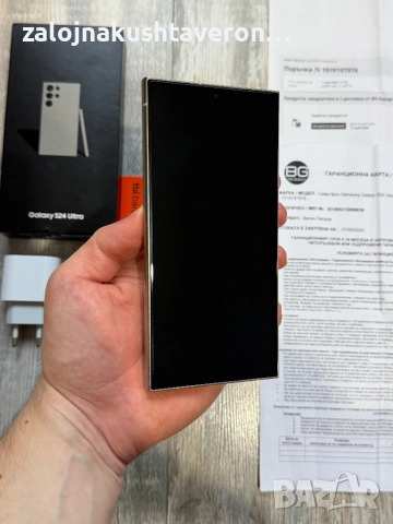  Samsung Galaxy S24 Ultra 256 GB 12 GB Ram Dual Sim Отличен Гаранционен , снимка 8 - Samsung - 52541553