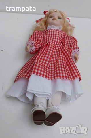 ТОП ОФЕРТА -50%  Немска Порцеланова кукла ,ръчно рисувана., снимка 7 - Колекции - 52326069