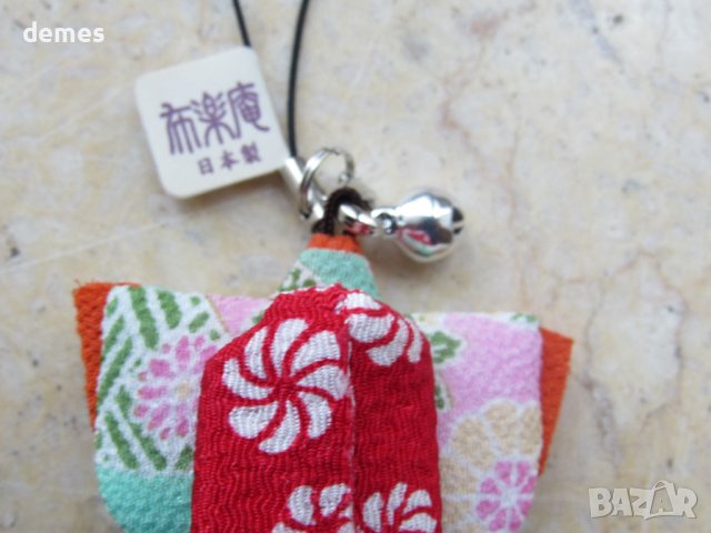 Текстилен ключодържател-кимоно от Япония, снимка 2 - Колекции - 43259270