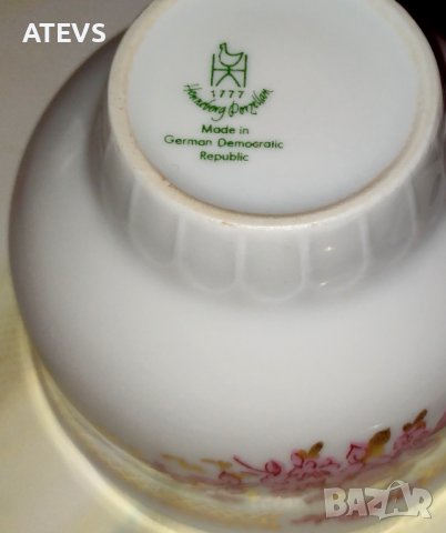 Порцеланов троен сет - Германия, снимка 6 - Сервизи - 37431603