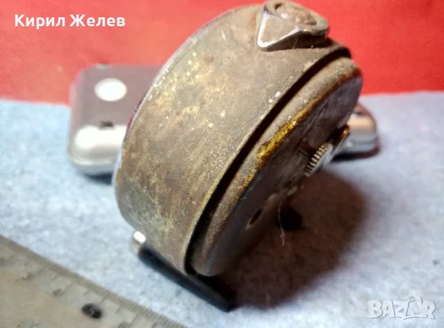 SLAVA 11 JEWELS MADE in USSR Стар КОЛЕКЦИОНЕРСКИ РУСКИ МЕХАНИЧЕН БУДИЛНИК СЛАВА 44040, снимка 5 - Антикварни и старинни предмети - 47685969