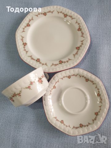 Порцеланов сет за кафе.Неупотребяван, снимка 2 - Сервизи - 38979877