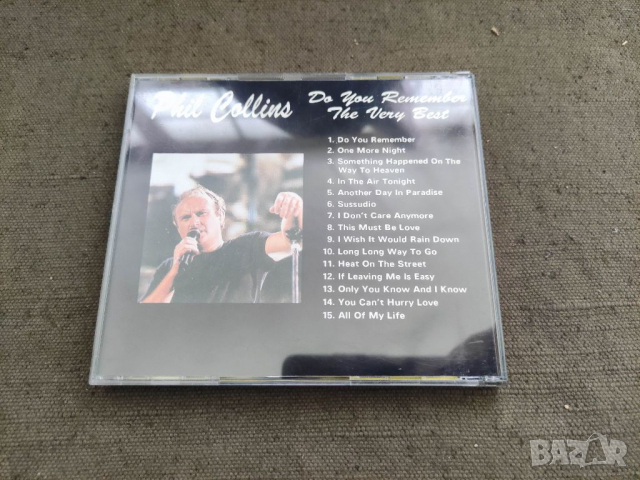 Продавам CD The very best Phil Collins Do you remember Unison, снимка 3 - CD дискове - 36440783