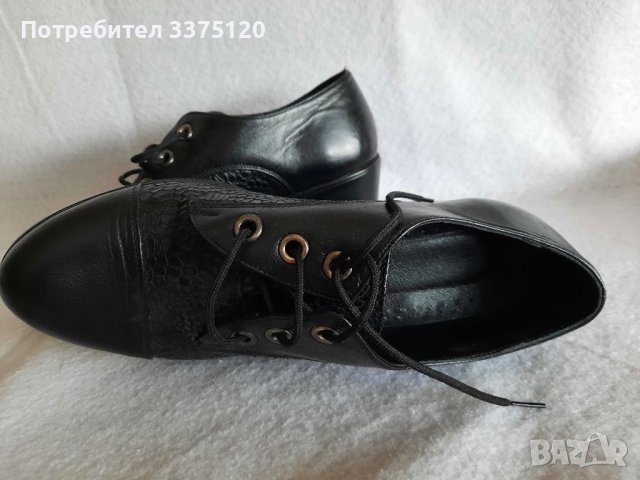 Естествена кожа, снимка 3 - Дамски ежедневни обувки - 36812605