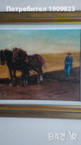 Стара маслена картина 