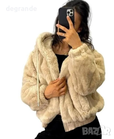 Пухкаво дамско яке 