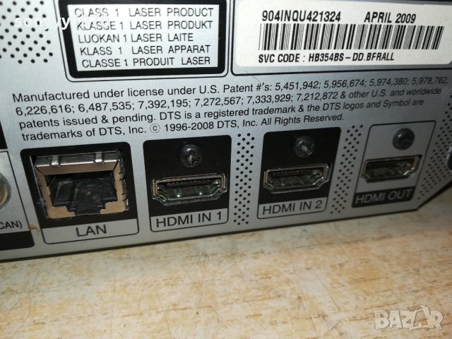 SAMSUNG IPOD-USB-LAN-HDMI-AUX RECEIVER 2401221728, снимка 18 - Ресийвъри, усилватели, смесителни пултове - 35547018