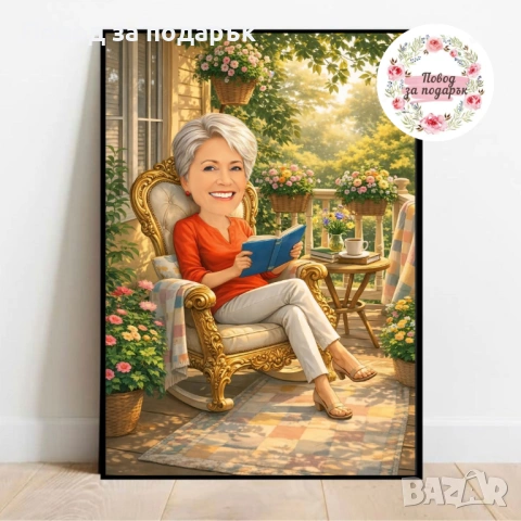 Карикатура за 8 март , снимка 2 - Картини - 53467225