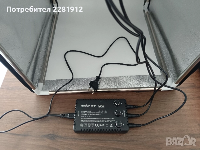 Палатка за продуктова фотография , снимка 2 - Светкавици, студийно осветление - 52864185