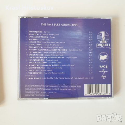 The Number One Jazz Album 2004 cd, снимка 3 - CD дискове - 43452214