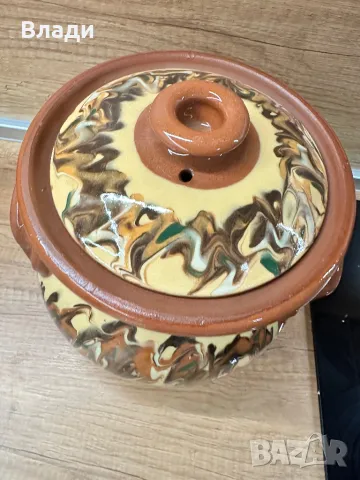 Глинен съд за готвене, снимка 3 - Съдове за готвене - 47986743