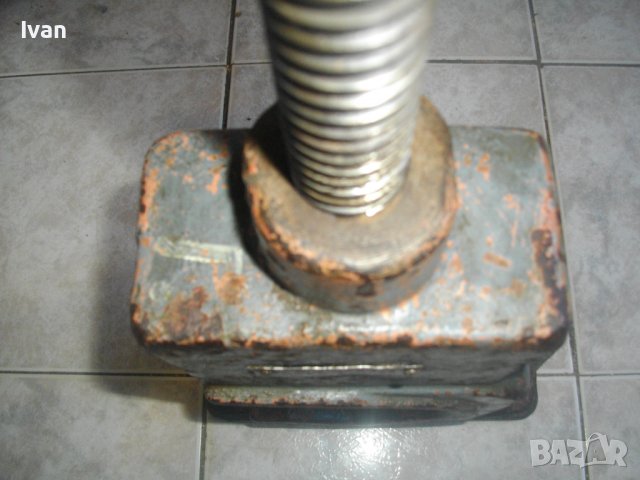 19 кг/4 Цола-Българско Заводско Тръбно Менгеме-Масивно-Професионално/Индустриално/Промишлено-1969 г., снимка 6 - Менгемета - 40143274