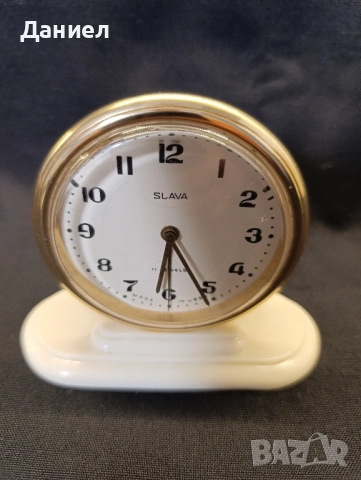 Часовник Слава, снимка 2 - Антикварни и старинни предмети - 52179371
