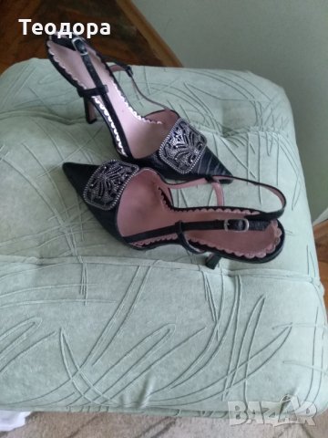 Естествена кожа, снимка 8 - Дамски елегантни обувки - 32857613