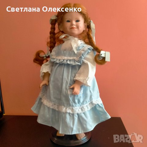 Порцеланова кукла Elke Hutchens 1988 43 см, снимка 10 - Колекции - 37574499