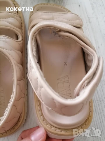 Сандали ZARA girls , снимка 4 - Детски сандали и чехли - 50608804