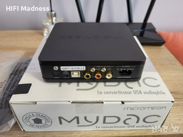 Micromega MyDAC
/ Audiophile 24-bit DAC, снимка 7 - Ресийвъри, усилватели, смесителни пултове - 44854813