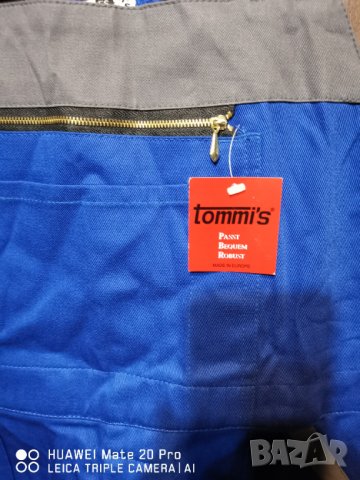 Работен гащеризон Tommis 56 номер, чисто нов. , снимка 5 - Панталони - 39966823