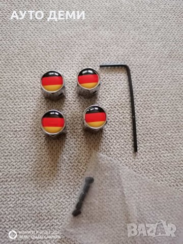 Качественни хром капачки за вентили винтили на гуми на кола автомобил джип ван бус велосипед