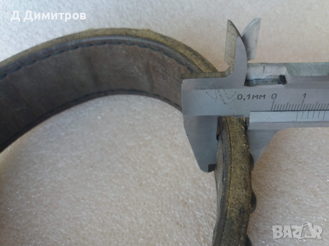 Занаятчийски кучешки нашийник от телешки кожа., снимка 2 - Други стоки за животни - 36521750