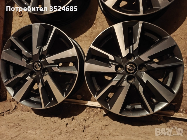 4 броя оригинални джанти на Нисан стават и за Рено Клио., снимка 10 - Гуми и джанти - 52210800