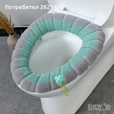Пухкав калъф за тоалетна чиния, мека и топла подложка в различен цвят, снимка 9 - Други - 44899865
