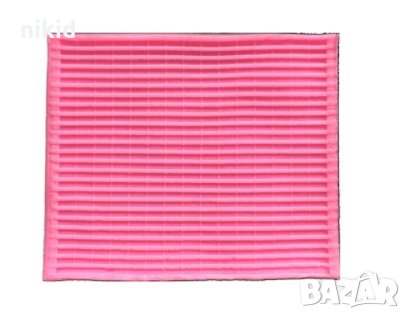 ситни редове правоъгълни мрежа решетка текстура силиконов молд форма фондан шоколад , снимка 2 - Форми - 32248752