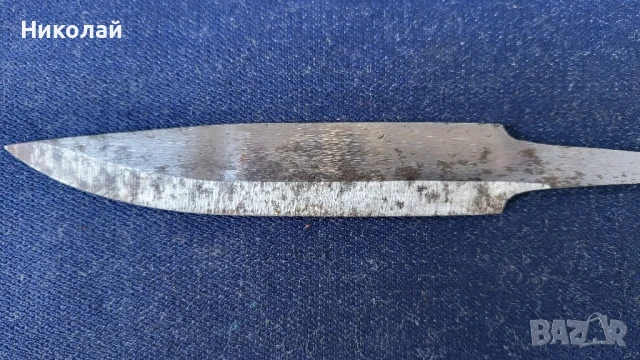 Заготовка за нож от шведска стомана, снимка 2 - Антикварни и старинни предмети - 51189406