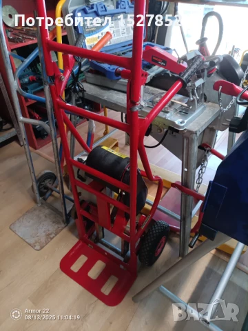 Катерещ се стълби Sano LIFTKAR MTK 190 190 кг, снимка 4 - Други инструменти - 51350180