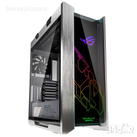 ASUS ROG Strix Helios White Edition Midi-Tower, закалено стъкло, RGB - бял, снимка 1 - Захранвания и кутии - 44016952