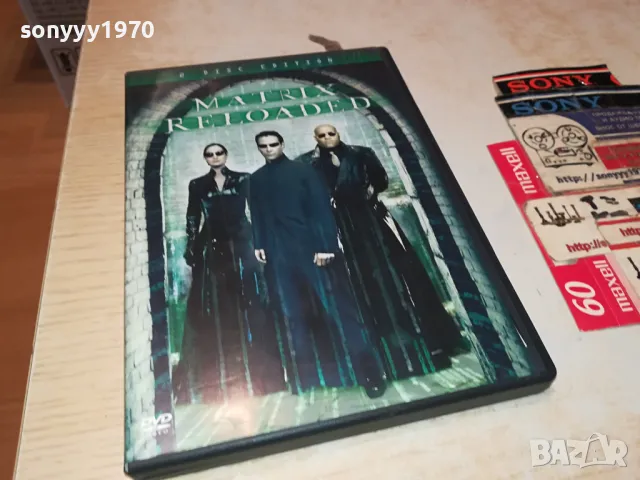 MATRIX RELOADED X2 DVD 1004251711, снимка 5 - DVD филми - 49848272