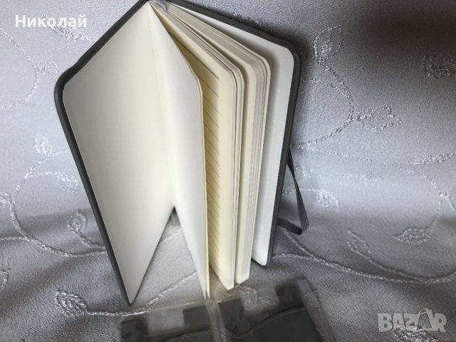 Джобен тефтер бележник от естествена кожа, размер А7 + подарък 2 бр. картодържатели за телефон, снимка 5 - Ученически пособия, канцеларски материали - 43533982