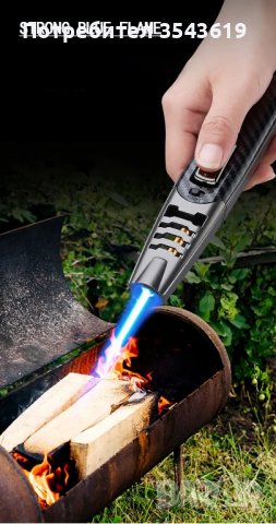 Луксозна Газова Горелка Запалка за Работа Готварска Баребкю запояване, снимка 5 - Запалки - 39348068