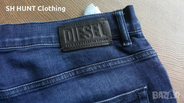 DIESEL D-FINING Tapered Stretch Jeans Размер W34 L32 мъжки еластични дънки 54-66, снимка 5 - Дънки - 52226739
