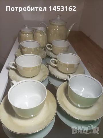 старинен порцеланов сервиз Китка