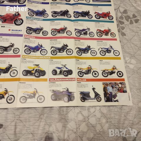 Suzuki плакат/каталог, снимка 7 - Аксесоари и консумативи - 40390872