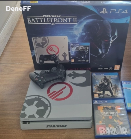 Playstation 4 slim star wars battlefront 2 limited ediiton ps4 1tb