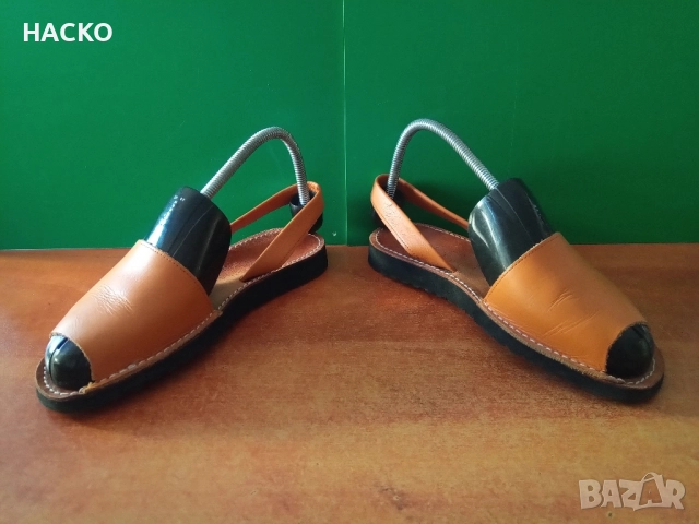 Кожени Сандали 100% Естествена Кожа НОМЕР 39, снимка 3 - Сандали - 51619009