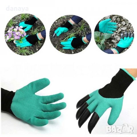 443 Работни градински ръкавици с нокти за копаене садене, снимка 9 - Градински инструменти - 33677817