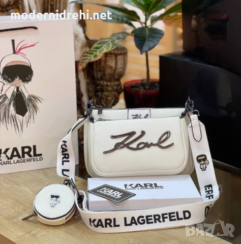 Дамска чанта Karl Lagerfeld код 73, снимка 1 - Чанти - 33544240