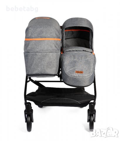 Dorjan Quick Twin 2в1,  количка за близнаци, снимка 13 - Детски колички - 27854300