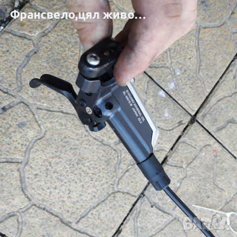 Предна хидравлична спирачка за велосипед колело Shimano slx за ремонт или части , снимка 2 - Части за велосипеди - 43958696