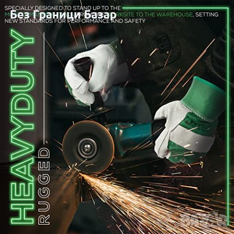 Нови Защитни Градински Ръкавици Кожени, Универсални, снимка 8 - Други стоки за дома - 43503201