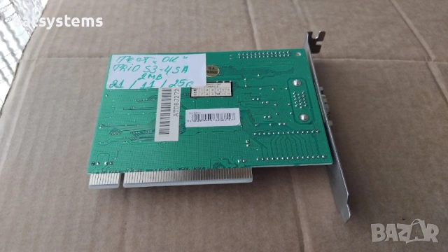 Видео карта S3 Trio 64V+ Trio S3-4SA 2MB PCI, снимка 8 - Видеокарти - 52532353